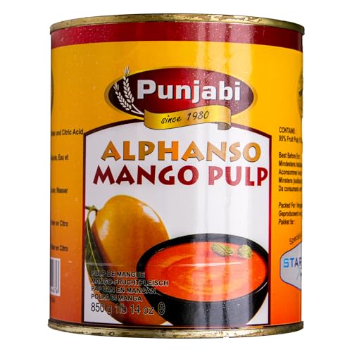 Kesar Mango Pulp 850g (Pulp) von Punjabi since 1980