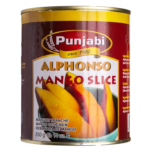 Kesar Mango Pulp 850g (Slices) von Punjabi since 1980