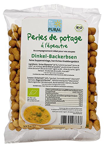 Pural Dinkel-Backerbsen (125 g) - Bio von Pural