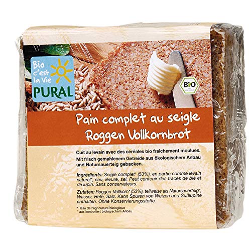 Pural - Roggen Schnittbrot - 375g, bio von Pural