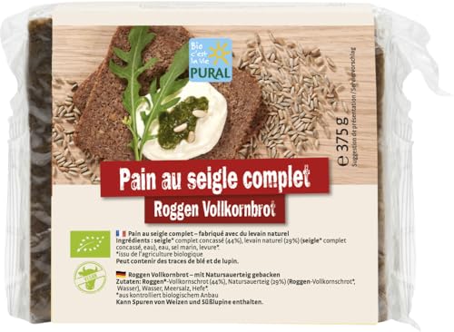 Roggen VK-Schnittbrot 12 x 375 gr von Pural