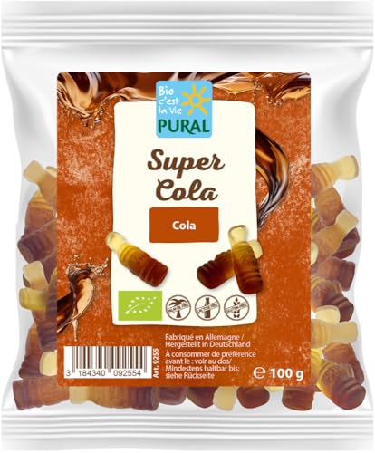 Super Cola Gummi mit Cola Geschmack 18 x 100 gr von Pural