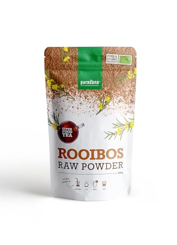 Rooibos Raw Powder I Organic I 100g I Purasana von Purasana