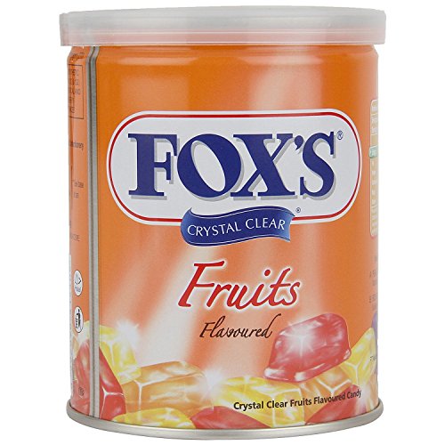 Fox's Crystal Clear Fruits Aromatisierte Bonbondose, 180 g, Verpackung kann variieren von Pure & Sure