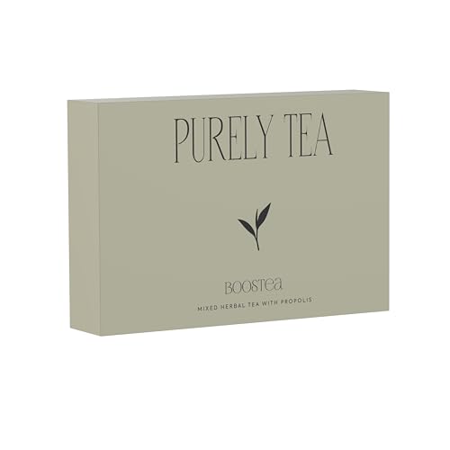 Purely tea - Kräutertee - Boostea | Energie Tee | Energie | Energie Tee | Schub | Konzentration | gingseng | Konzentration | Konzentration | Propolis von Purely Tea