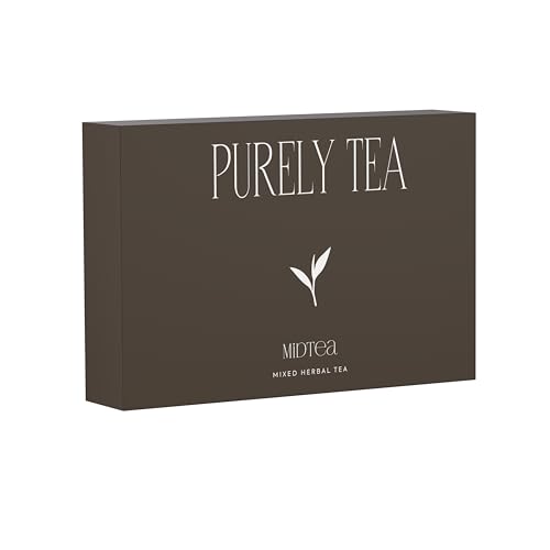 Purely tea - Kräutertee - Midtea | ÜBERGANG TEE | Tee beim Übergang | Übergangstee | reduziert Hitzewallungen | reduziert übermäßiges Schwitzen | Linderung während des Übergangs | Übergang | von Purely Tea