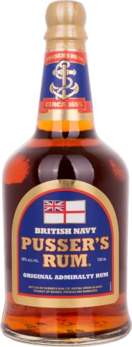 Pusser's British Navy Rum Blue Label (1x700ml) von Pusser's Rum