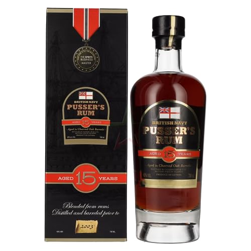 Pusser's Nelson's Blood 15 Years Old 40,00% 0,70 Liter von Pusser's