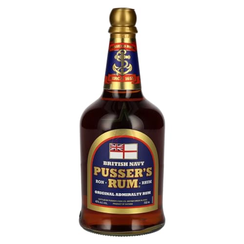 Pusser's Original Admiralty Rum 40,00% 0,70 Liter von Pusser's