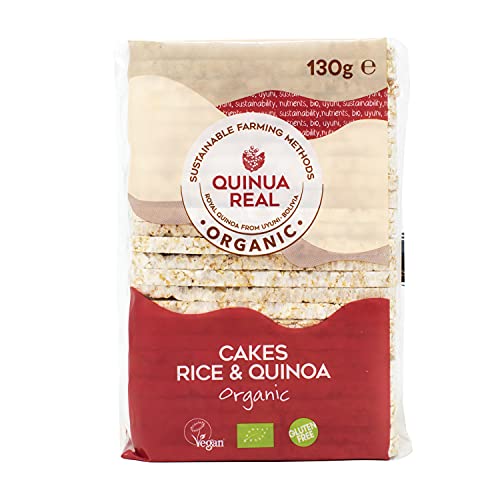 QUINUA REAL Reiswaffel mit Quinua Real Bio glutenfrei (Box mit 12 Stück), 1560 ml von Quinua Real