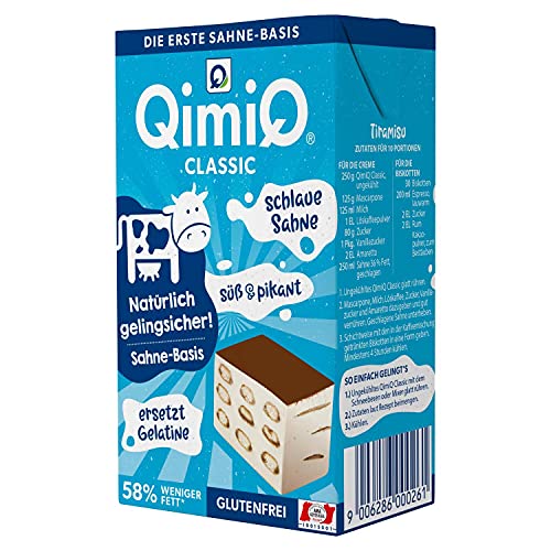 QimiQ Classic Natur, zum Kochen, Backen, Verfeinern, 15% Fett, 250g TETRA von QimiQ Handels GmbH