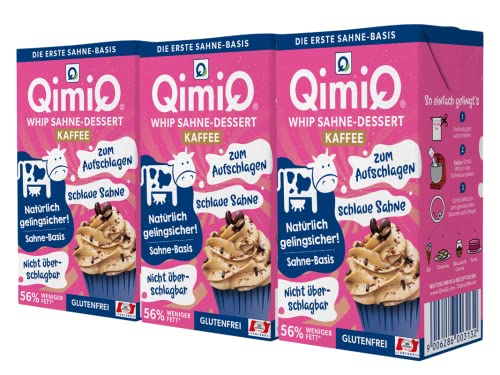 QimiQ Whip Sahne-Dessert (Kaffee, 3x250g) von QimiQ