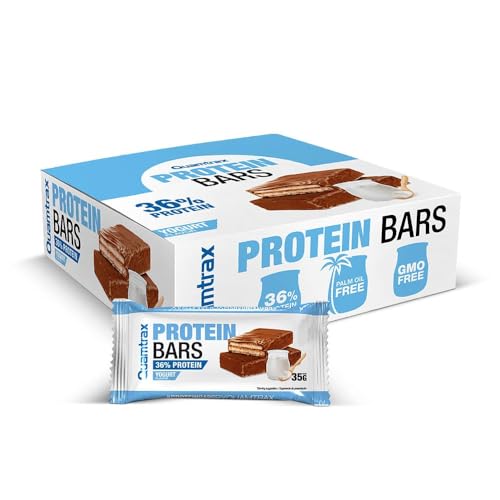 Quamtrax Boîte De Protein Bar (32 x 35 g) | Barres protéinées | Barres protéinées croquantes von Quamtrax