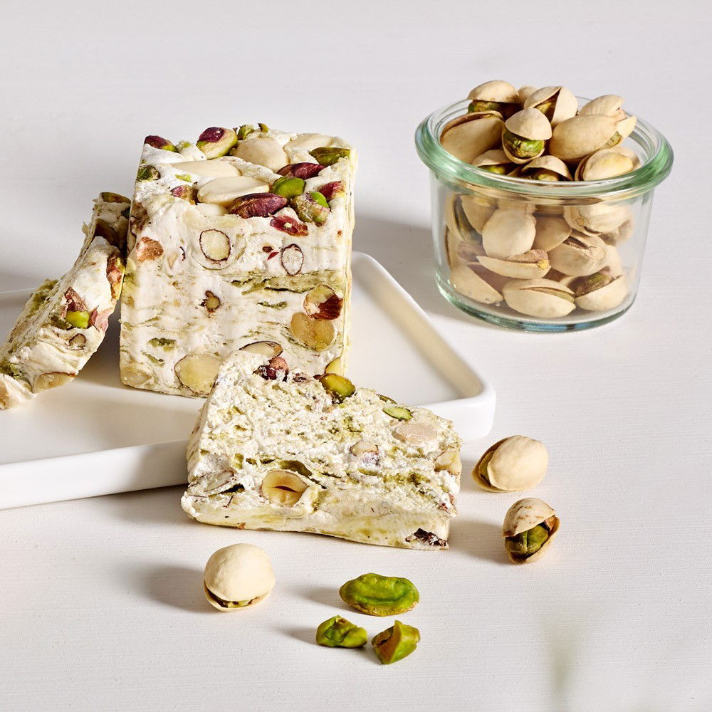 Italienisches Weichnougat mit Pistazie von Quaranta