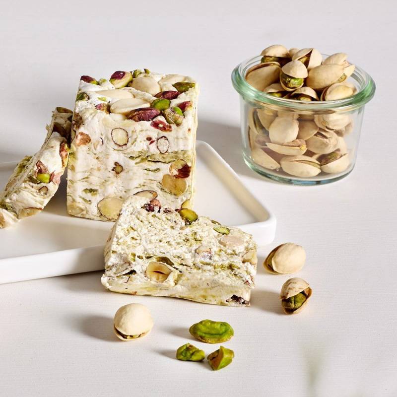 Italienisches Weichnougat mit Pistazie von Quaranta