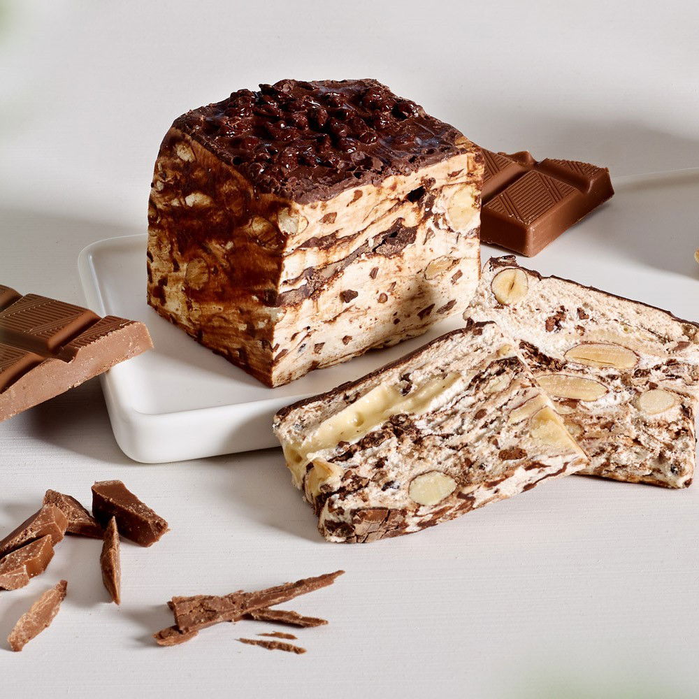 Italienisches Weichnougat mit Schokolade von Quaranta