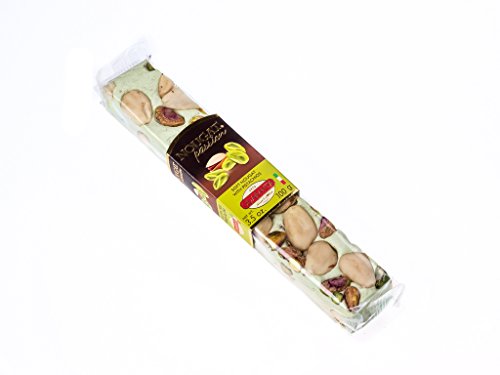 Quaranta Torrone Soft Nougat Riegel Pistazie 100g von Quaranta