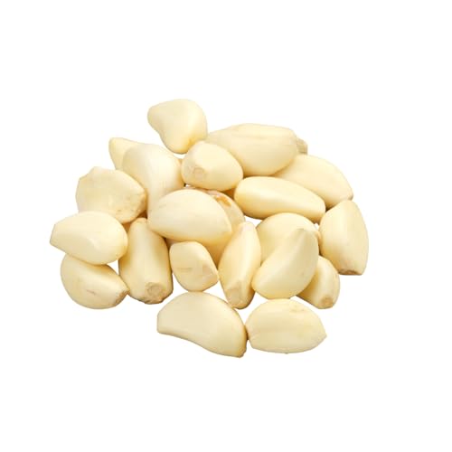 Geschälter Knoblauch | Geschälte Knoblauchzehen – Praktisch und Zeitsparend | Garlic | Ajo - (1kg) von Quast Meerrettich