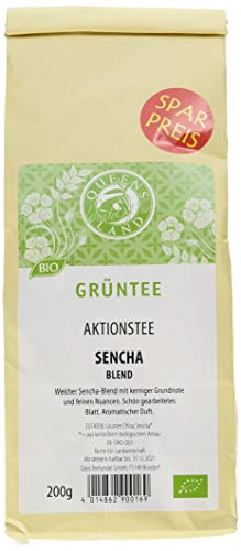 Queensland Grüntee Sencha Aktionstee lose, 2er Pack (2 x 200 g) - Bio von Queensland