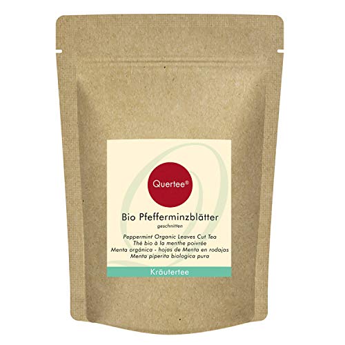 Bio Pfefferminze Pfefferminzblätter Bio Pfefferminz Tee (200 g) von Quertee von Quertee