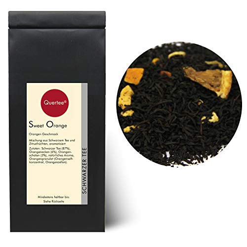 Quertee - Schwarzer Tee - "Sweet Orange" - Schwarztee mit Orangen Geschmack (500 g) von Quertee