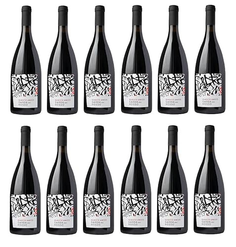 12x 0,75l - Questo Amico - Rosso - Garda D.O.P. - Veneto - Italien - Rotwein trocken von Questo Amico