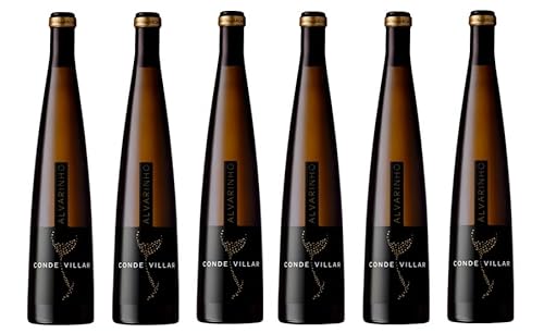 6x 0,75l - 2023er - Quinta das Arcas - Conde Villar - Alvarinho - Vinho Verde D.O.P. - Portugal - Weißwein trocken von Quinta das Arcas