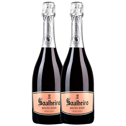 Quinta de Soalheiro Espumante Bruto Rosé 75 cl (Schachtel mit 2 Flaschen von 75 cl) von Quinta de Soalheiro