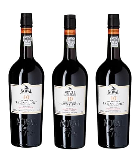 3x 0,75l - Quinta do Noval - 10yo Tawny Port - Vinho do Porto D.O.P. - Portugal - Portwein süß von Quinta do Noval