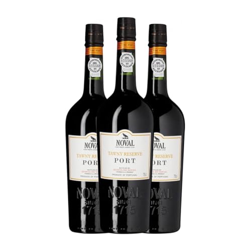 Quinta do Noval Tawny Porto Reserve 75 cl Verstärkter Wein (Karton mit 3 Flaschen von 75 cl) von Quinta do Noval