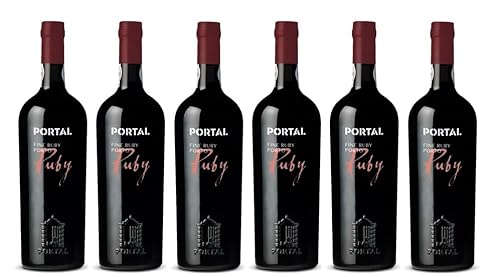 6x 0,75l - Quinta do Portal - Fine Ruby Port - Vinho do Porto D.O.P. - Portugal - Portwein süß von Quinta do Portal