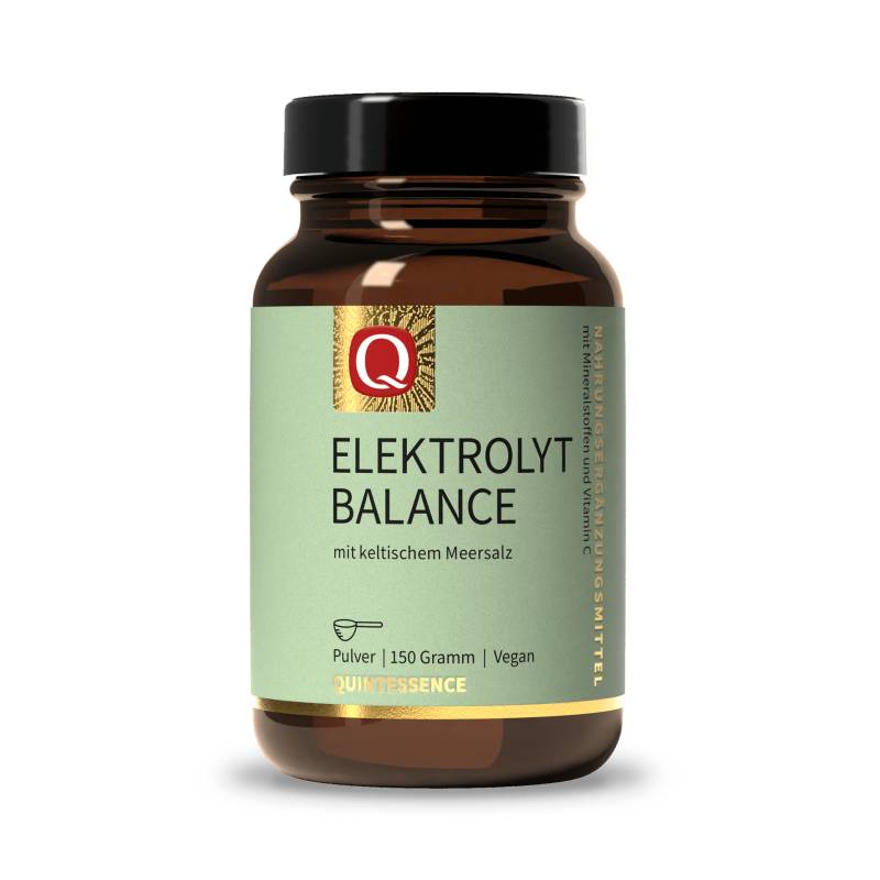 Elektrolyt Balance 150 g Pulver - Magnesium trägt zum Elektrolytgleichgewicht bei - vegan - Quintessence von Quintessence