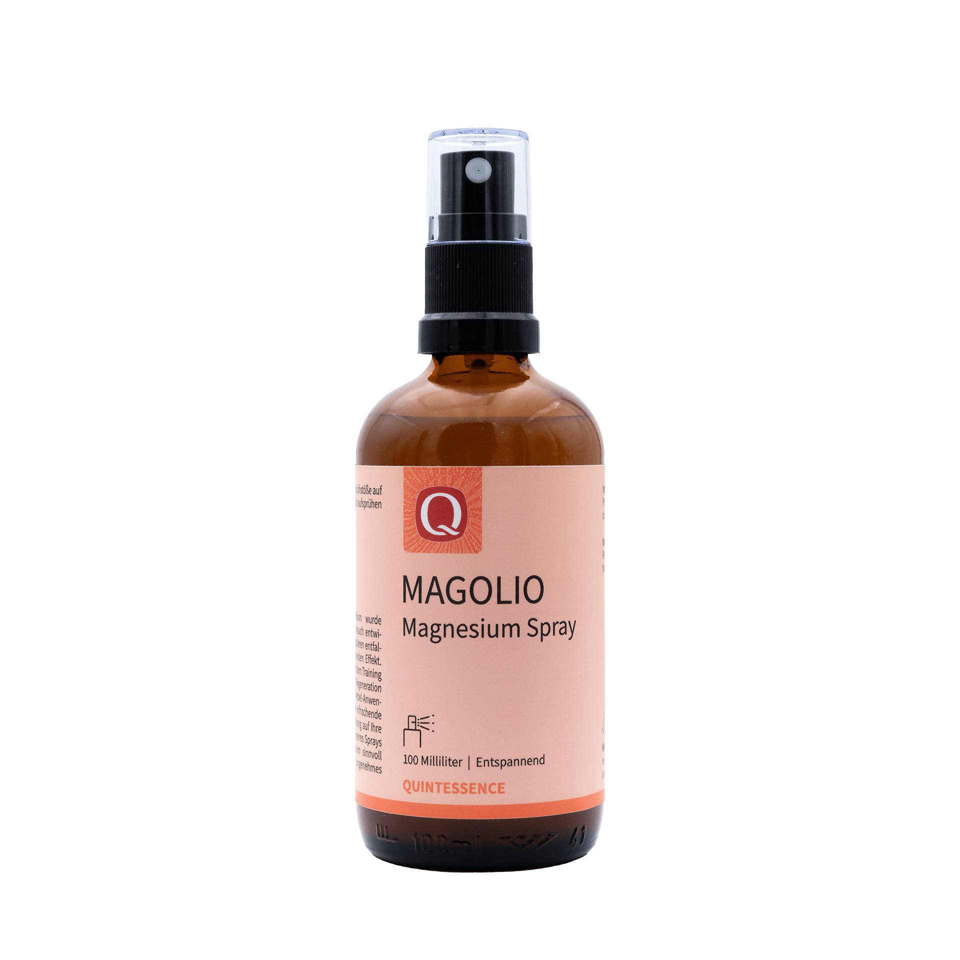 Magolio Magnesium Spray 100 ml - Für geschmeidige Haut und ein entspanntes Wohlbefinden - vegan - Quintessence von Quintessence