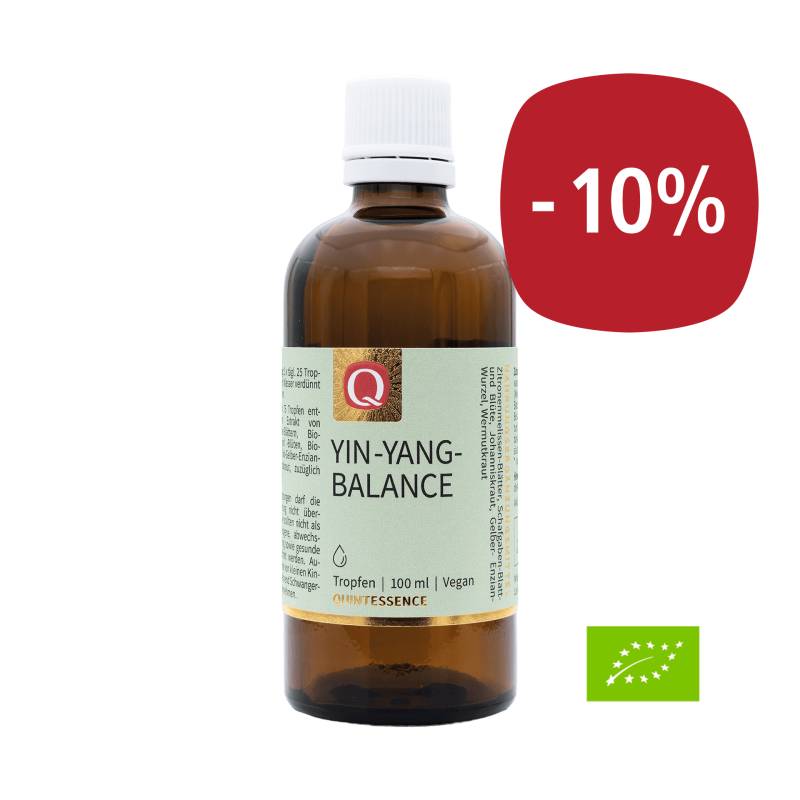 Yin-Yang-Balance Tropfen 100 ml - Alchemistische Urtinktur nach Paracelsus - vegan - Quintessence von Quintessence