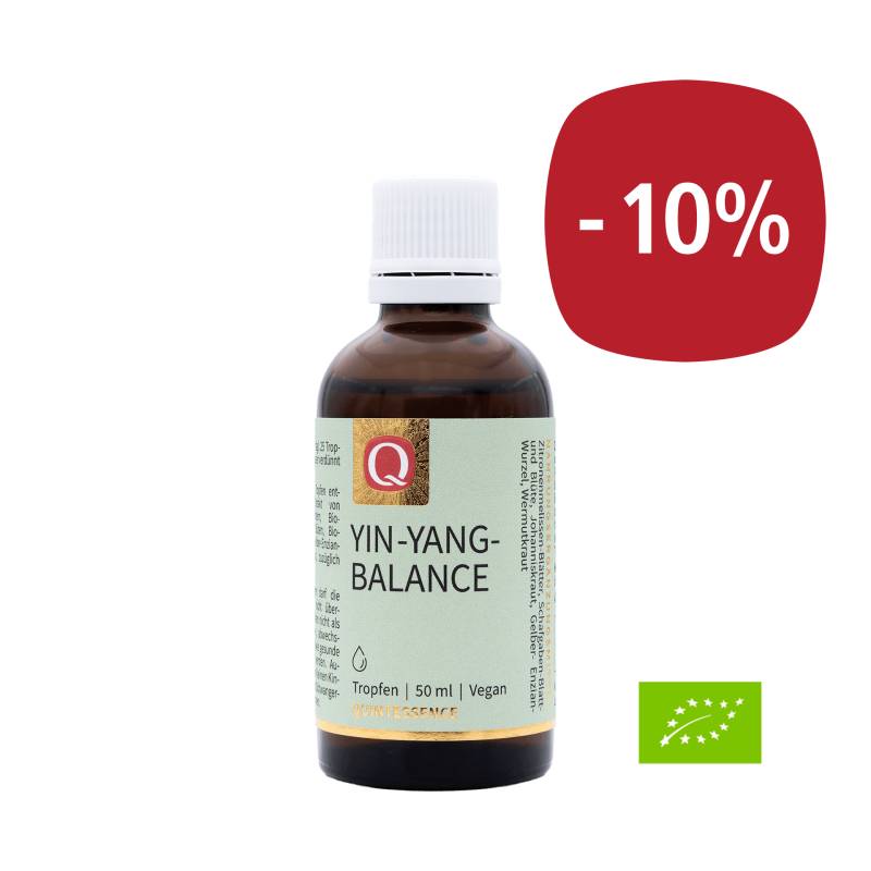 Yin-Yang-Balance Tropfen 50 ml - Alchemistische Urtinktur nach Paracelsus - vegan - Quintessence von Quintessence