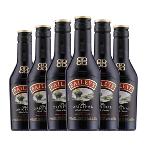 Cremelikör Baileys Irish Cream Kleine Flasche 20 cl (Karton mit 6 Kleine Flasche von 20 cl) von R&A Bailey & Co Baileys Irish Cream