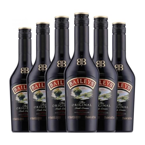 Cremelikör Baileys Irish Cream The Original Irish Drittel-Liter-Flasche 35 cl (Karton mit 6 Drittel-Liter-Flasche von 35 cl) von R&A Bailey & Co Baileys Irish Cream