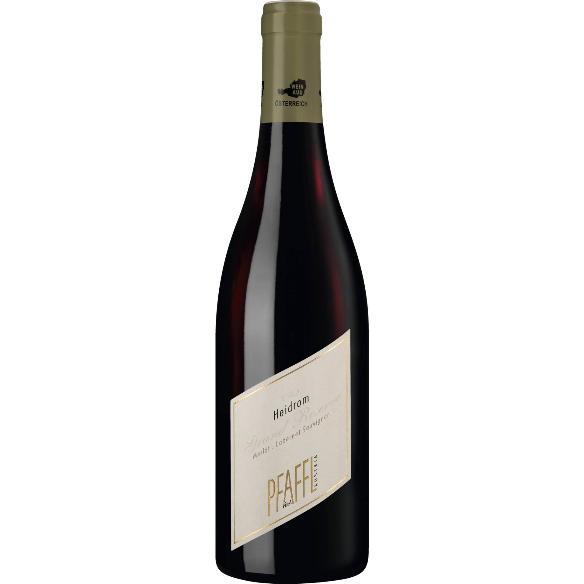 Heidrom Grand Reserve Cuvée Rot, Trocken, Niederösterreich, Niederösterreich, 2020, Rotwein von R&A Pfaffl GmbH & Co. KG., Schulg. 21, 2100 Stetten, Österreich