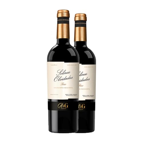 Rolland & Galarreta Soleras Olvidadas Fino Listán Weiß Jerez-Xérès-Sherry Medium Flasche 50 cl Verstärkter Wein (Karton mit 2 Medium Flasche von 50 cl) von R&G Rolland Galarreta