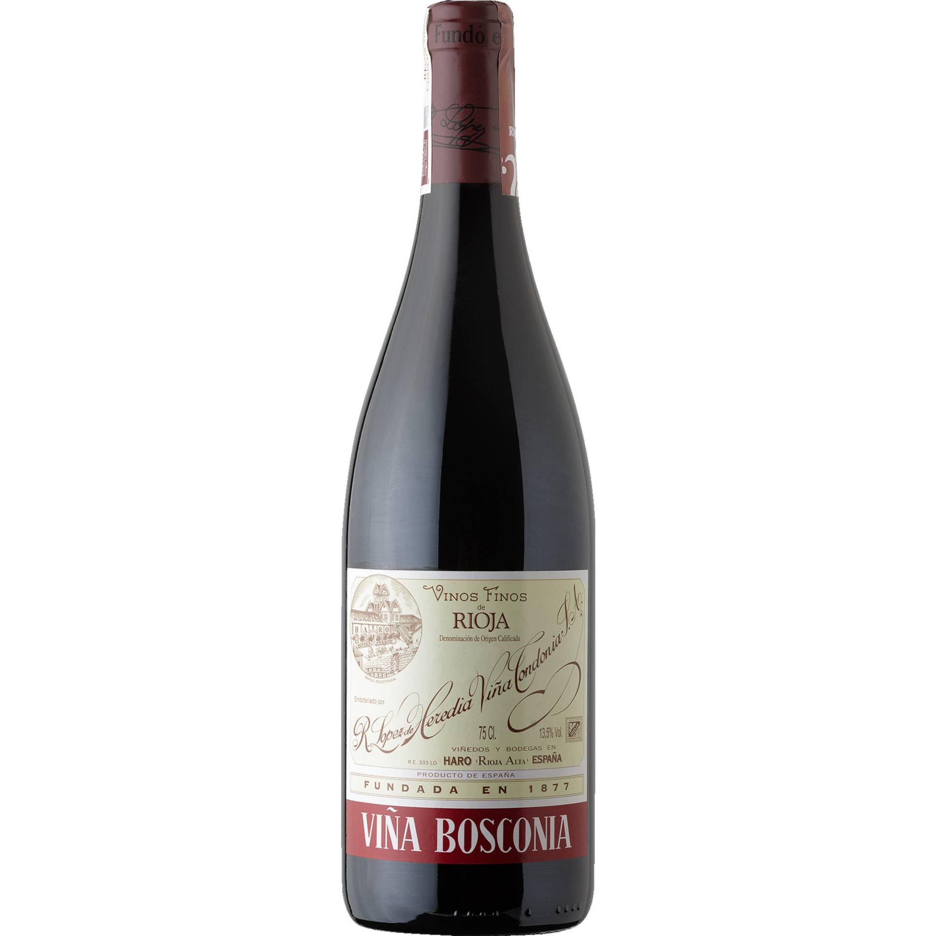 Viña Bosconia Tinto Rioja Reserva, Rioja DOCa, Rioja, 2008, Rotwein von R. López de Heredia Viña Tondonia S.A., 26200 Haro, La Rioja (Spain)