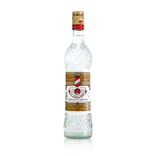 Arak Touma - Original libanesischer Arak, Anisschnaps 50% Vol. - Arrak in edler 0,5 Liter Glasflasche von R. T. Touma & Freres