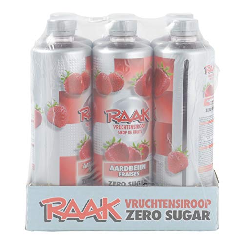 Raak | Vruchtensiroop | Aardbei | Zero | 6 x 750 ml von RAAK