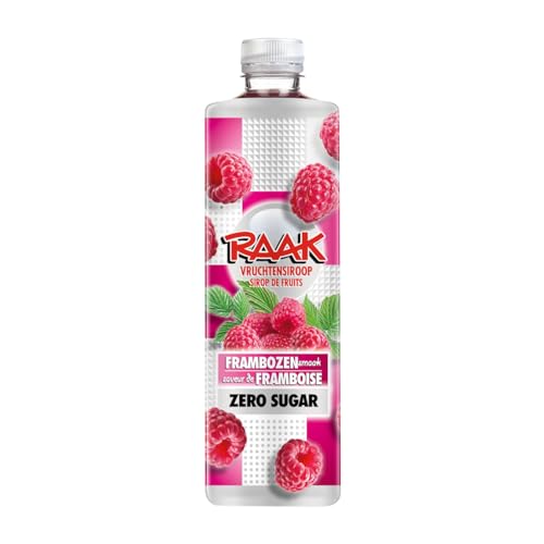 Raak Vruchtensiroop Frambozen Zero Sugar Fruchtsirup Himbeeren 750ML von RAAK