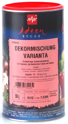 1a RAPS Gewürze - DEKORMISCHUNG VARIANTA --- Dose 500g --- von RAPS Mischgewürze