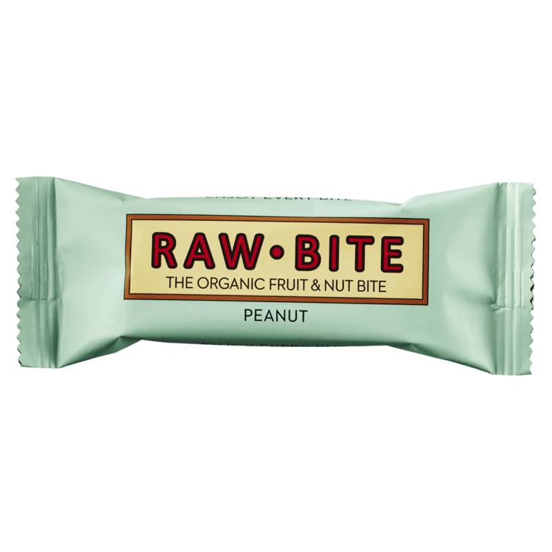 Bio Peanut Riegel von RAW BITE