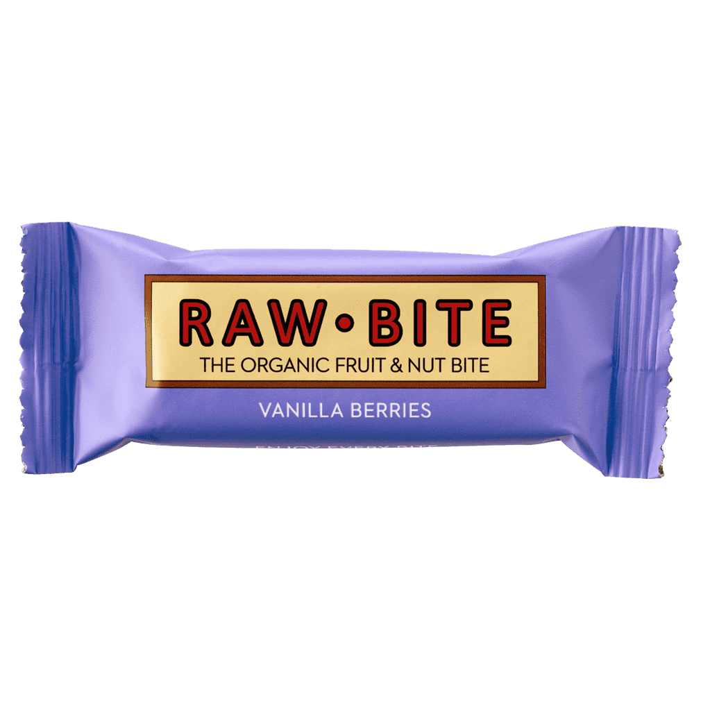 Bio Vanilla Berries Riegel von RAW BITE