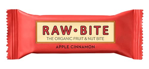 Raw Bite Bio Fruchtriegel Apple Cinnamon, 50 g von RAWBITE