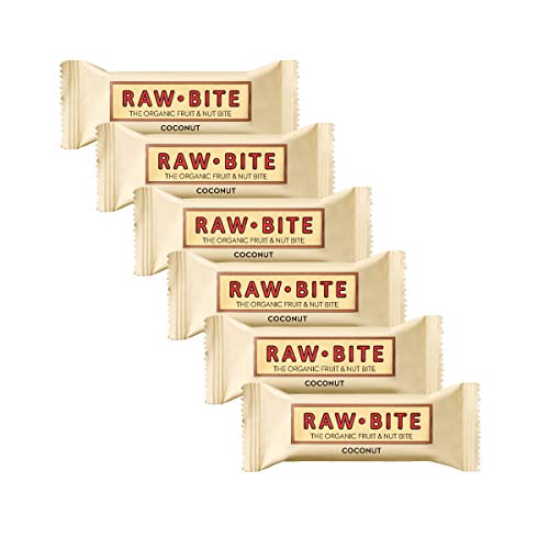 Raw Bite Bio Fruchtriegel Cocos, 50 g von RAWBITE