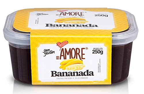 Amore - Bananenkaramell - Herkunft Brasilien - Ideal für Brotaufstriche und Desserts - 250 Gramm von RB AMORE