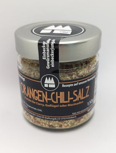 REGIONALA24 - Orangen-Chili-Salz Gewürzmischung Handmade Manufaktur von REGIONALA